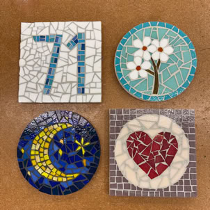 fused glass bowl